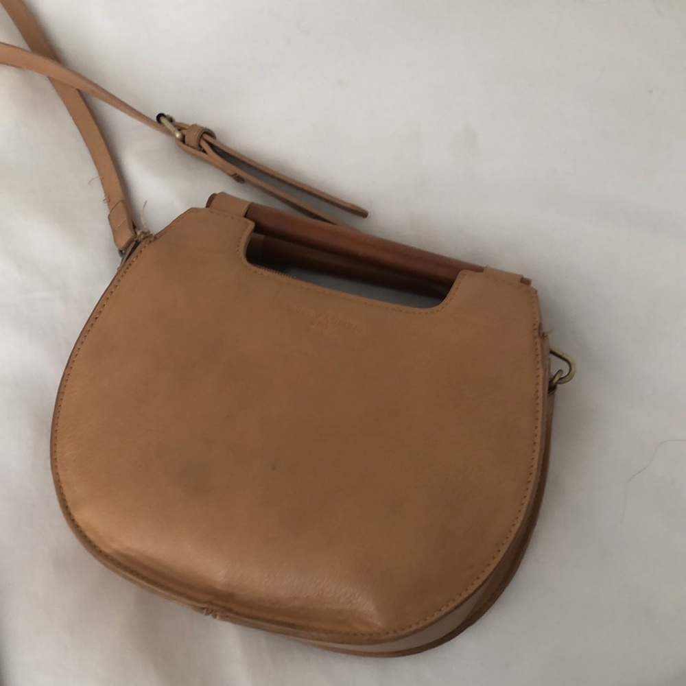 Leather crossbody